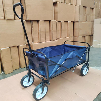 Die 8 Zoll-Räder arbeiten zusammenklappbarer Lastwagen-Wagen-faltbare Laufkatze im Freien für das Kampieren im Garten