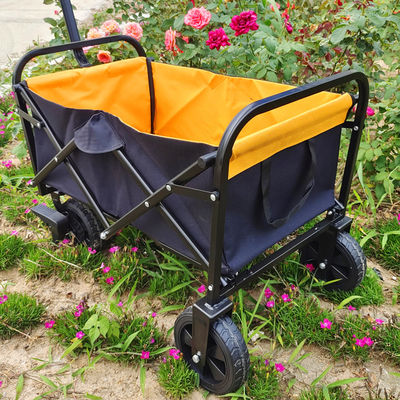 Zusammenklappbares Gepäck-Handlaufkatze PVC dreht Falte im Freien Mini Camping Cart