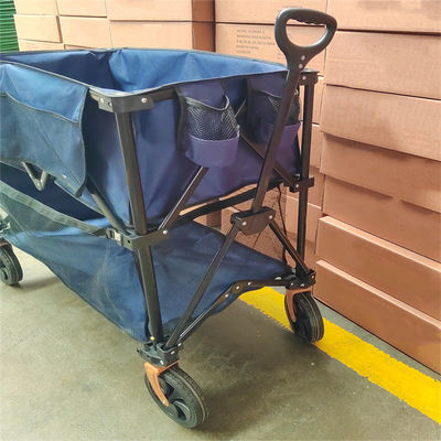 Doppelter Decker Collapsible Handle Folding Trolley-Wagen große Tragfähigkeit