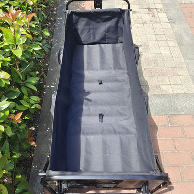 Zusammenklappbares Picknick-kampierende Wagen-ausgedehnte Kapazitäts-Falten-Lastwagen vier große PVC-Räder