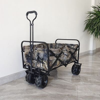 Faltbare Hochleistungsrad-kampierende Strand-Laufkatze des Garten-Wagen-160LB der Lasts-4