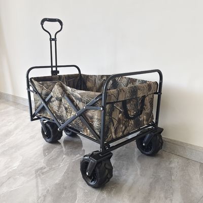 Faltbare Hochleistungsrad-kampierende Strand-Laufkatze des Garten-Wagen-160LB der Lasts-4