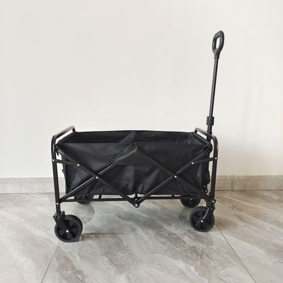 Außen Stahlrahmen Mini Camping Klappwagen mit verstellbaren Lenker