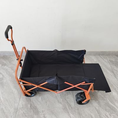 Hinteröffnung Klappwagen Kaufwagen Strandwagen Camping Klappwagen PU-Rad