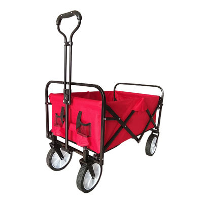 Außengartenklappwagen PVC-Räder Schmaler Rad Dehnungsgriff