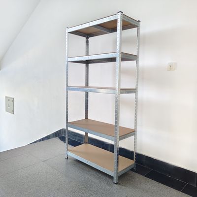 5 Schichten Schwerlast-Showroom-Regale Lagerprobe-Display Eisenrahmen galvanisiert