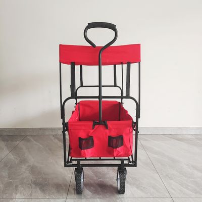 Outdoor-Camping-Wagen-Stroller mit Dach für Kinder Picknickstrand