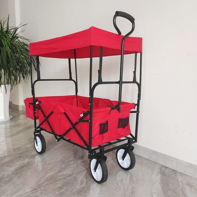 Outdoor-Camping-Wagen-Stroller mit Dach für Kinder Picknickstrand