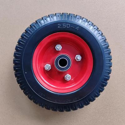 Rollkarre Garten-Sitzwagen Gummi aufblasbares Rad 4.10/3.00 -4, Kunststoff Speichen
