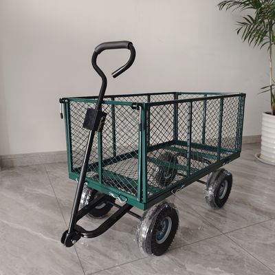 Schwerlaststahlnetz Nutzwagen Waggon Schubkarren Stahlnetz 4.10/3.50-4 Räder
