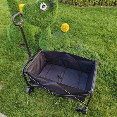Stahlmaterial Klappwagenwagenwagen Doppeldecker 600D Oxford PVC-Too