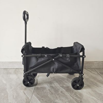 Mini Outdoor Stahl Kinder Campingwagen Wagen PVC Räder Aufbewahrung Klappwagen