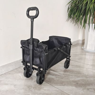 Mini Outdoor Stahl Kinder Campingwagen Wagen PVC Räder Aufbewahrung Klappwagen