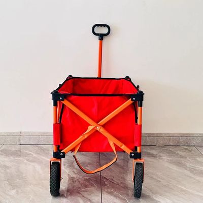 Einfacher Stil Klappwagen Vierwege Campingwagen Verarbeitung benutzerdefinierte tragbare tragbare kleine Trolle