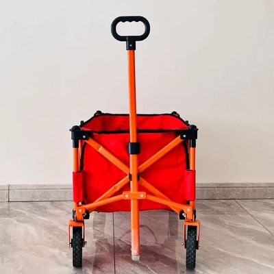 Einfacher Stil Klappwagen Vierwege Campingwagen Verarbeitung benutzerdefinierte tragbare tragbare kleine Trolle