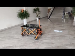 Der 4 Möglichkeits-formte praktischer faltbarer Lastwagen-Wagen mit O starken 600D Oxford Stoff des Griff-